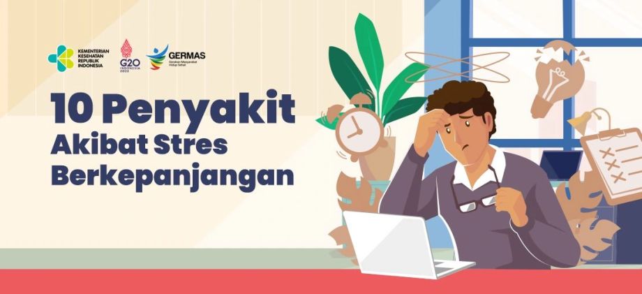 10 Penyakit Akibat Stres Berkepanjangan